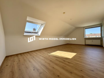 Ansprechende moderne Drei-Zimmer-Wohnung mit Garage in Gochsheim, 97469 Gochsheim, Dachgeschosswohnung